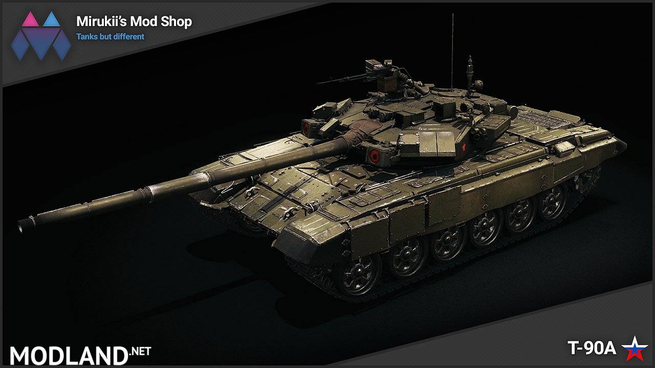 Mirukii's T-90A Remodel (Obj. 140 Replacement) [1.5.1.0]